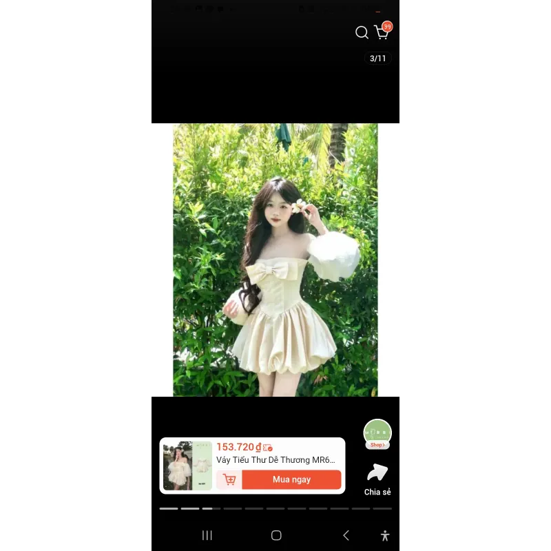 Váy tiểu thử sang chảnh 751985