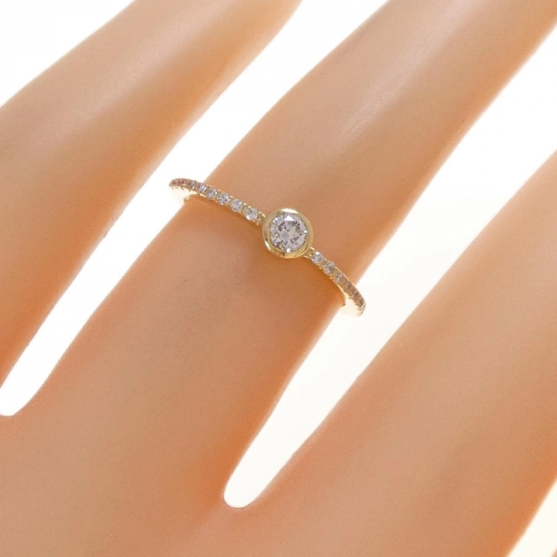 Nhẫn kim cương K18YG 0.17CT - Hàng hiệu Chính hãng 846880