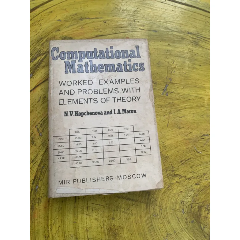 COMPUTATIONAL MATHEMATICS  760965