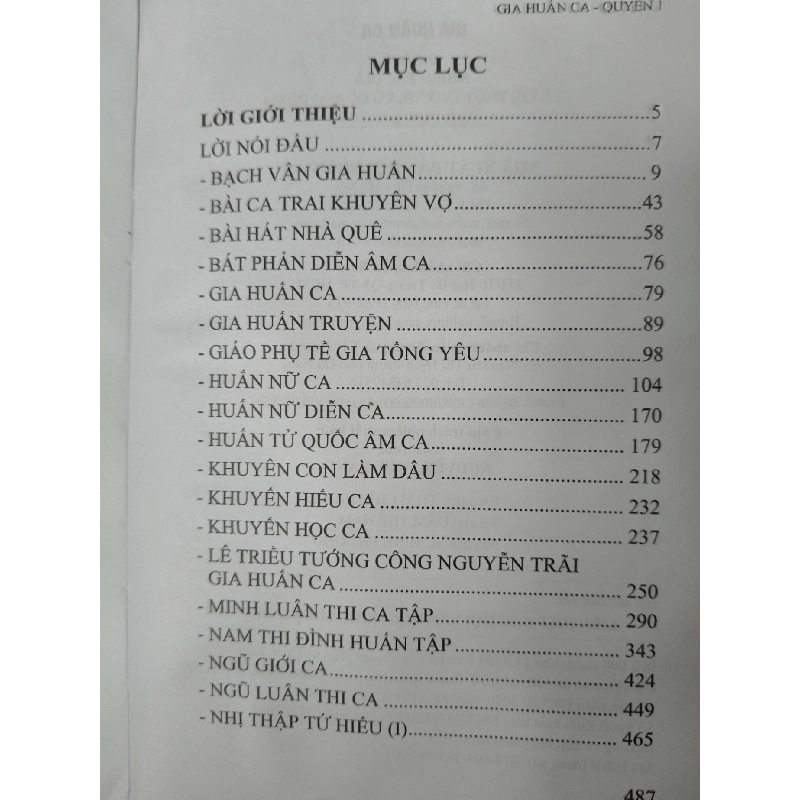 Gia huấn ca - 2024 - 974 trang - Bìa cứng Sách văn học ANTQ3101 909806