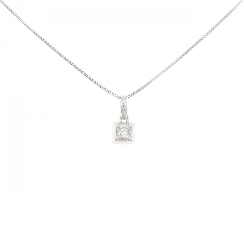 Dây chuyền kim cương PT900/PT850 0.10CT - Hàng hiệu Authentic 857058