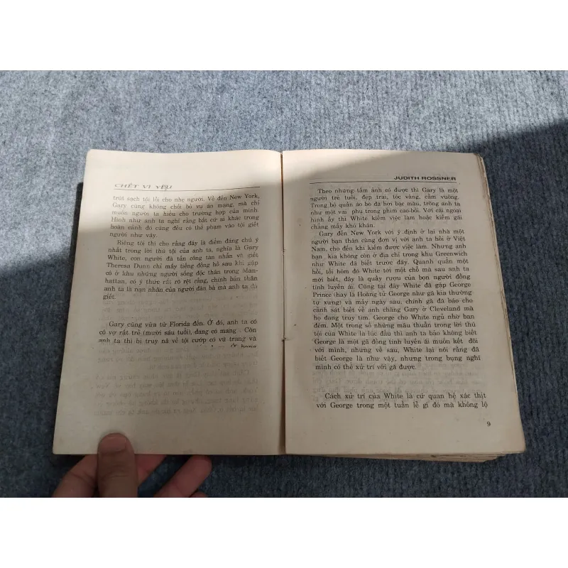 CHẾT VÌ YÊU - JUDITH ROSSNER 574366