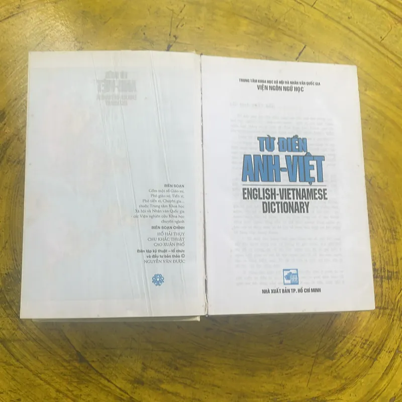 TỪ ĐIỂN ANH - VIỆT ENGLISH - VIETNAMESE DICTIONARY  699410