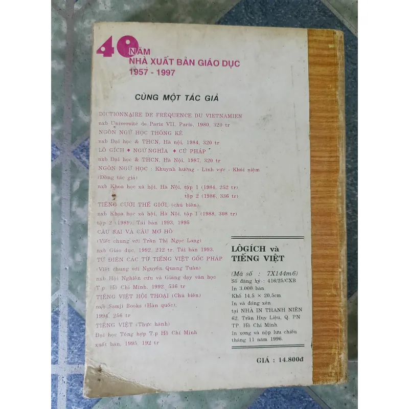 Lôgích và tiếng Việt - Nguyễn Đức Dân 793150