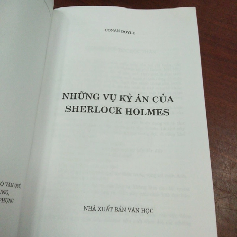 NHỮNG VỤ KỲ ÁN CỦA SHERLOCK HOMES  278457