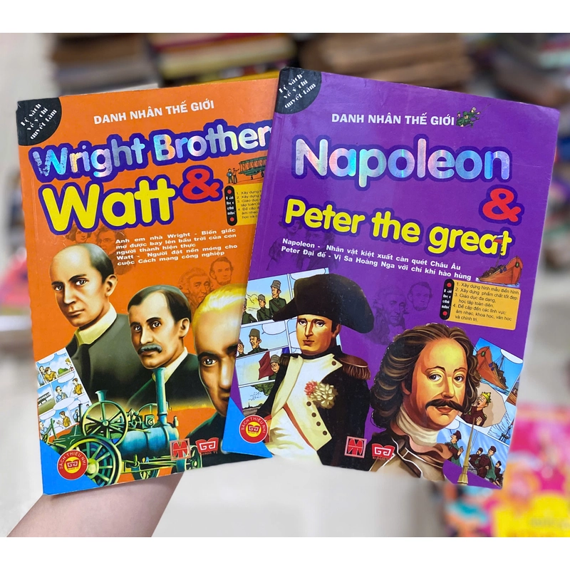 Tủ Sách Danh Nhân Thế Giới: Napoleon Và Peter The Great + Anh Em Nhà Wright Và Watt 459944