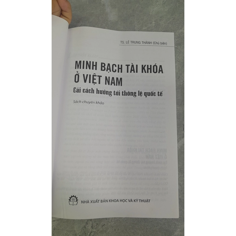 MINH BẠCH TÀI KHOÁ Ở VIỆT NAM 199635