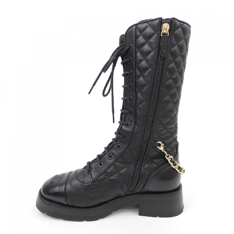 【Mã giảm giá】Giày bốt CHANEL 661017