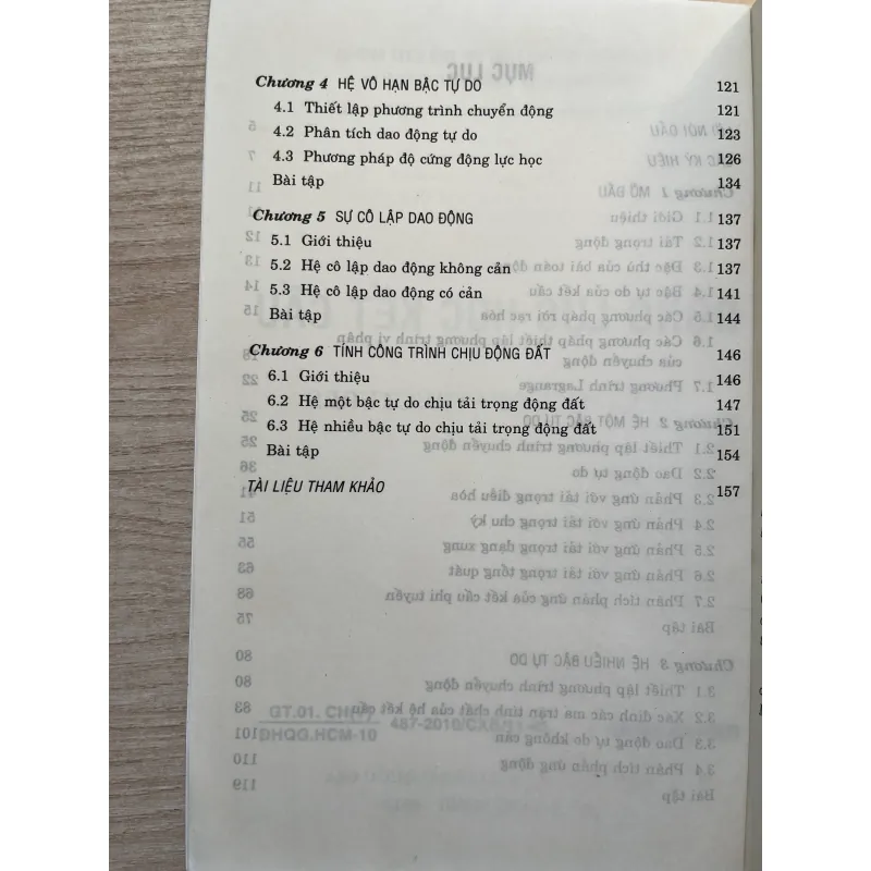 Động lực học kết cấu 1002584