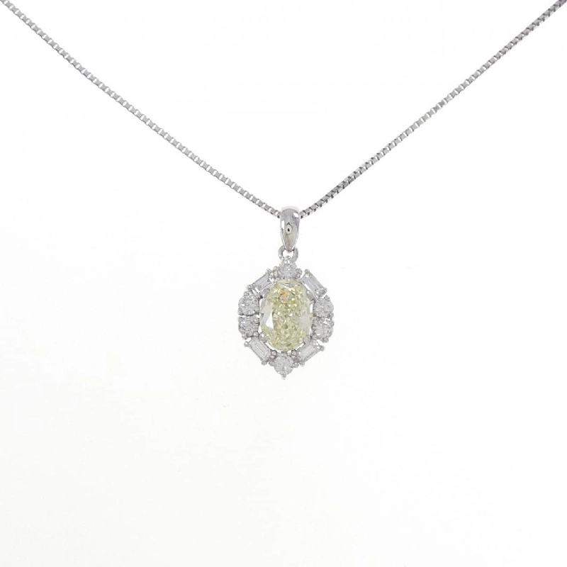 Dây chuyền kim cương PT900/PT850 0.702CT - Hàng hiệu Chính hãng 858756
