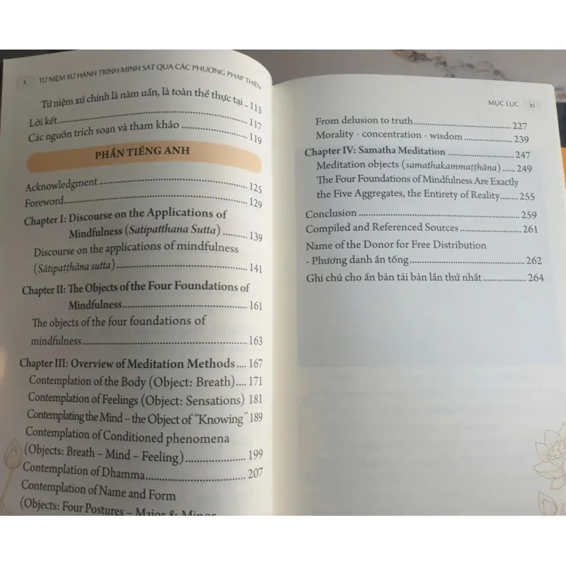Tứ Niệm Xứ - Hành Trình Minh Sát Qua Các Phương Pháp Thiền 796147
