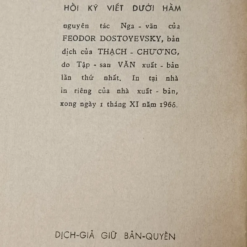 Hồi ký viết dưới hầm (Dostoyevsky) 396909
