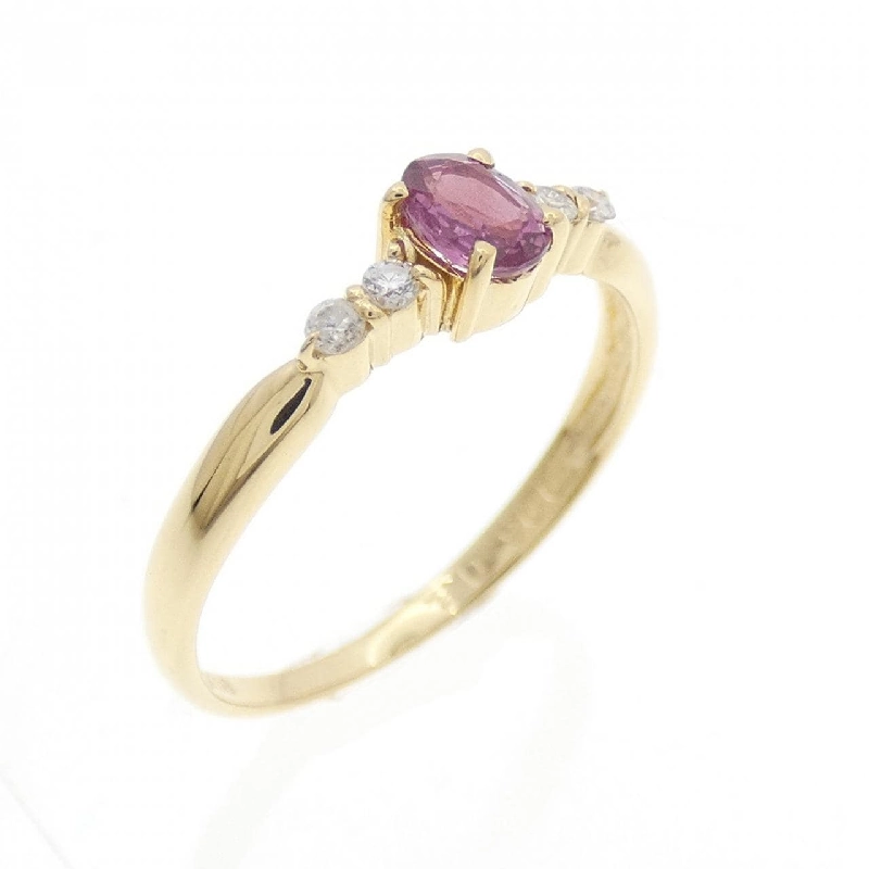 Nhẫn Ruby K18YG 0.2CT - Hàng hiệu Chính hãng 853203