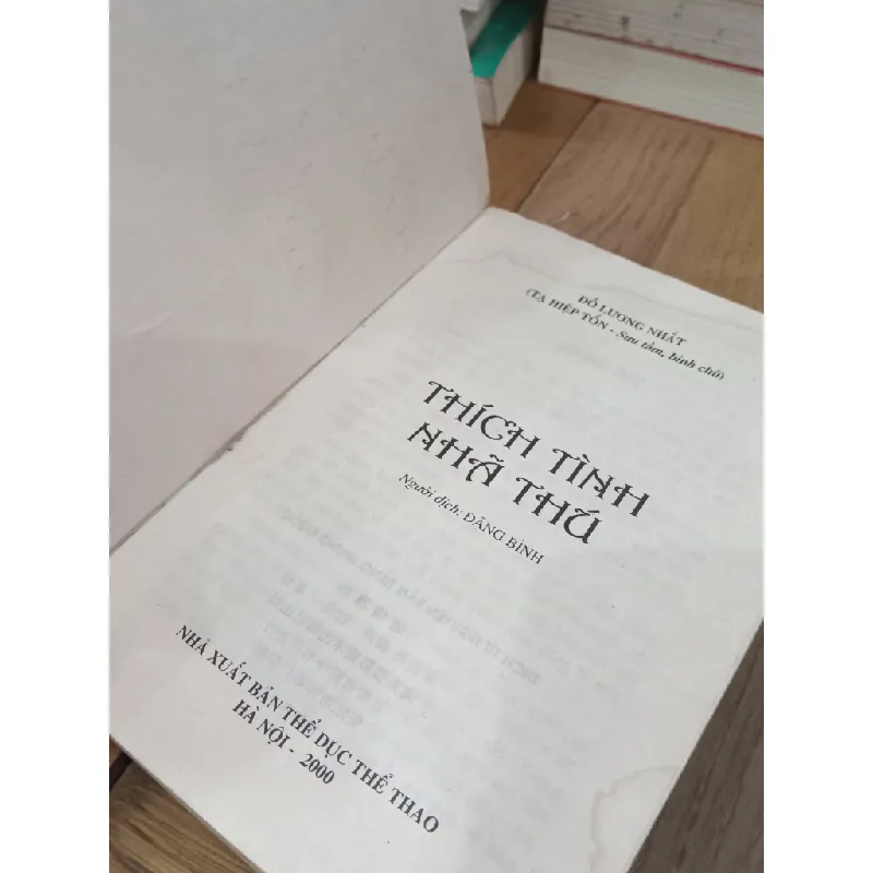 Thích tình nhã thú - Đỗ Lương Nhất 720286