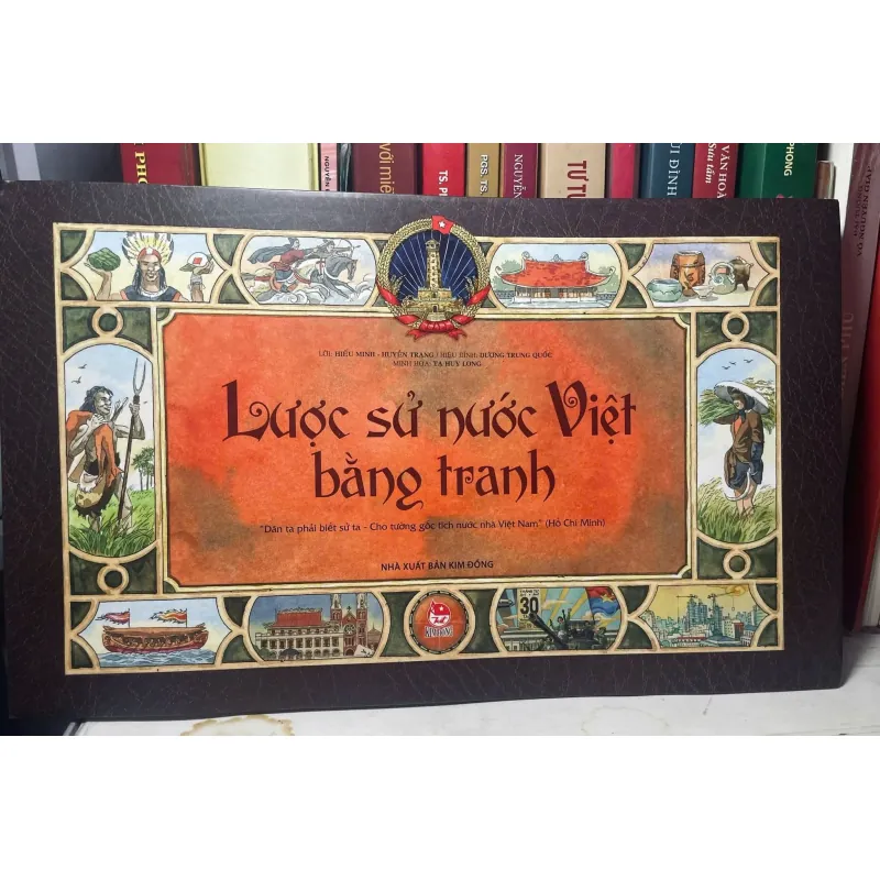 SÁCH LƯỢC SỬ NƯỚC VIỆT BẰNG TRANH 700735