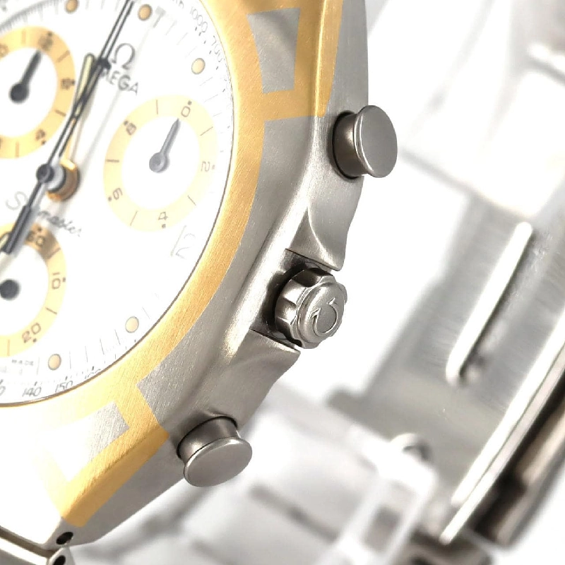 Đồng hồ Omega Seamaster Polarisk Chronograph GP Combi 386.1031 SSxGP Quartz - Hàng hiệu Chính hãng 881035