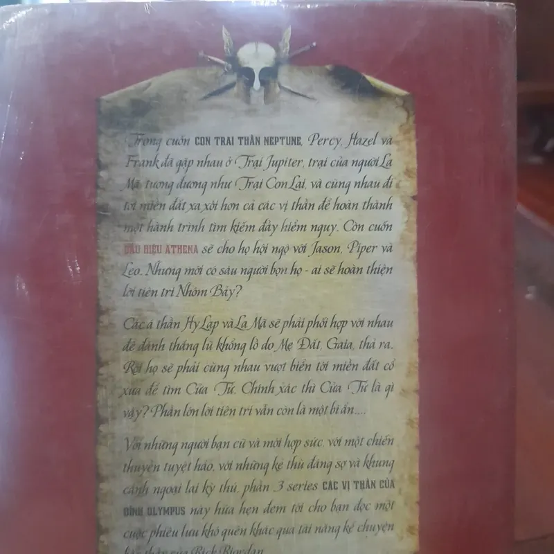 RICK RIORDAN - Các vị thần của đỉnh Olympus: DẤU HIỆU ATHENA 689054