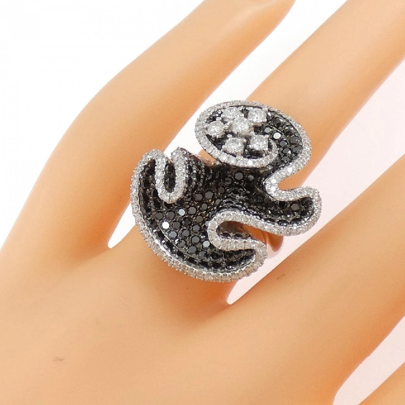 Nhẫn kim cương 750WG/750BG 667704