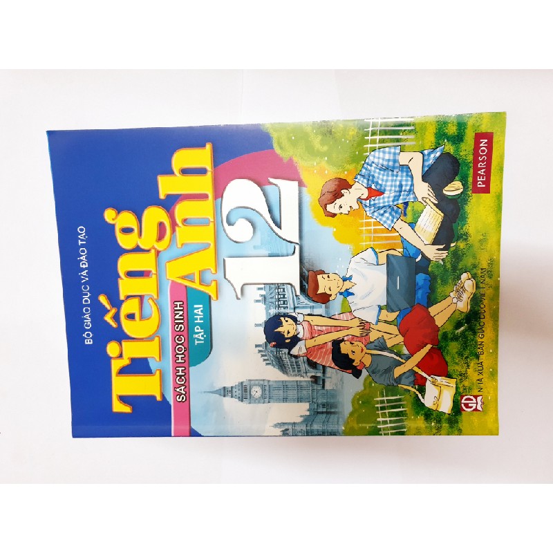 4 QUYỂN TIẾNG ANH LỚP 12 (2SBT+2SHS) MỚI TINH 71357