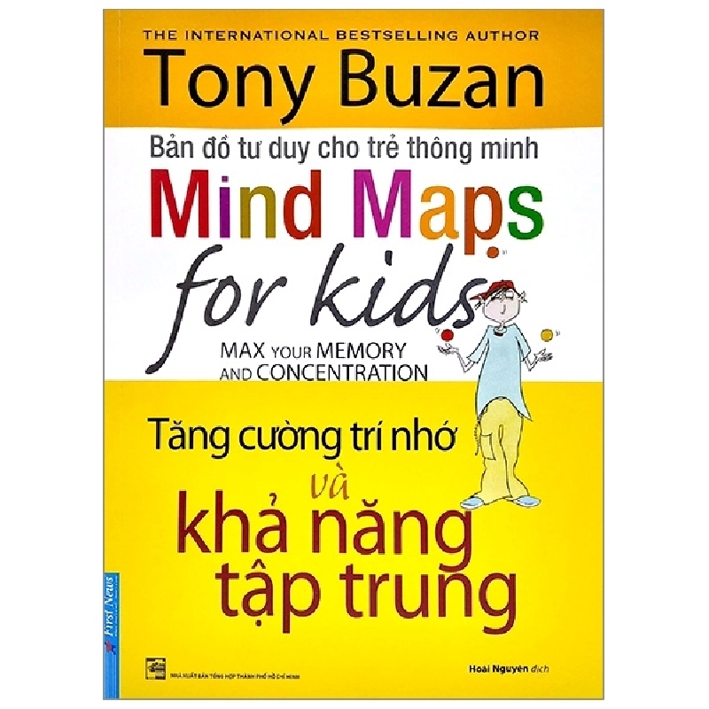 Đọc sách cùng PK - Sách Tony Buzan - Tăng Cường Trí Nhớ Và Khả Năng Tập Trung 2020 - Tony Buzan New 100%  - First News 254689