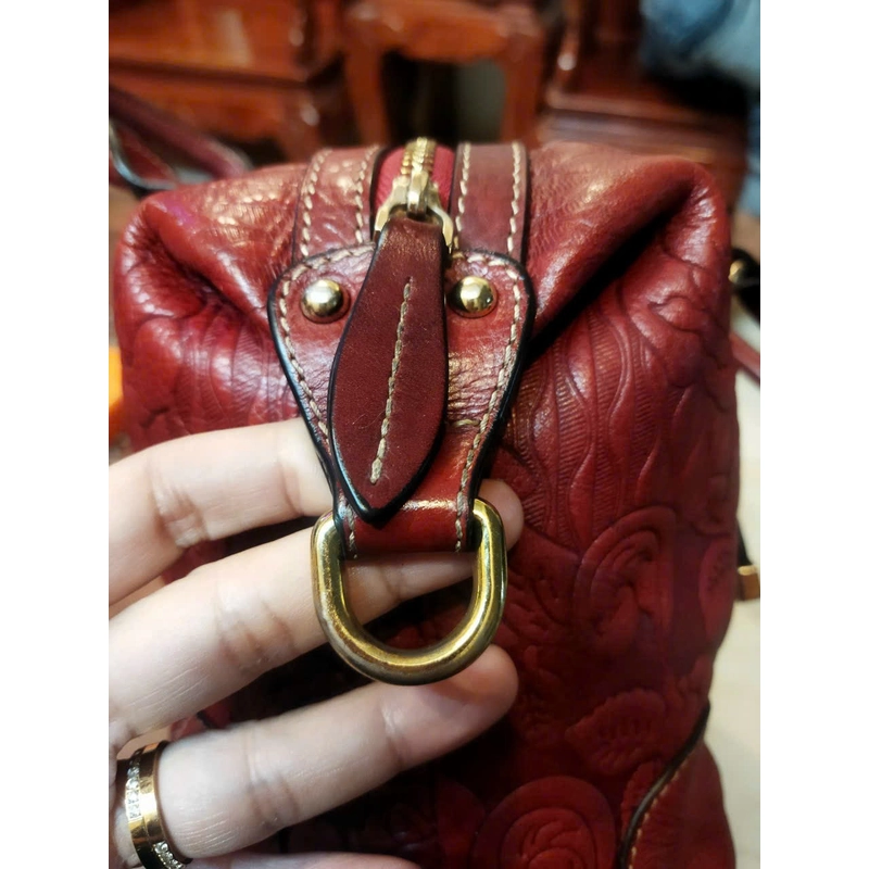 Túi da dê dập vân  542290