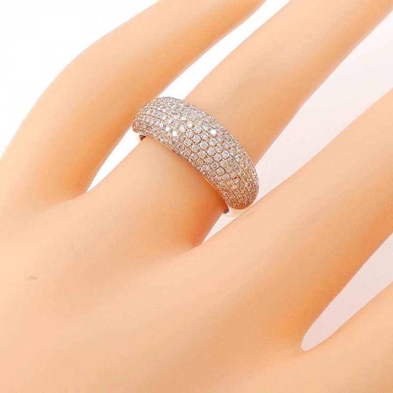 Nhẫn kim cương K18PG Pavé 1.00CT 670846