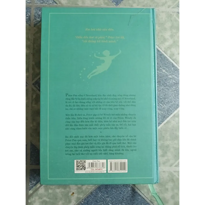 Peter Pan ( nhiều tranh vẽ tuyệt đẹp cùng các trò chơi tương tác) - J.M. Barrie 689444