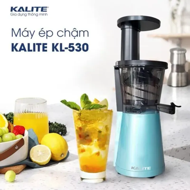 Máy ép chậm KALITE KL-530 nhỏ gọn, kiệt bã, êm ái 574443