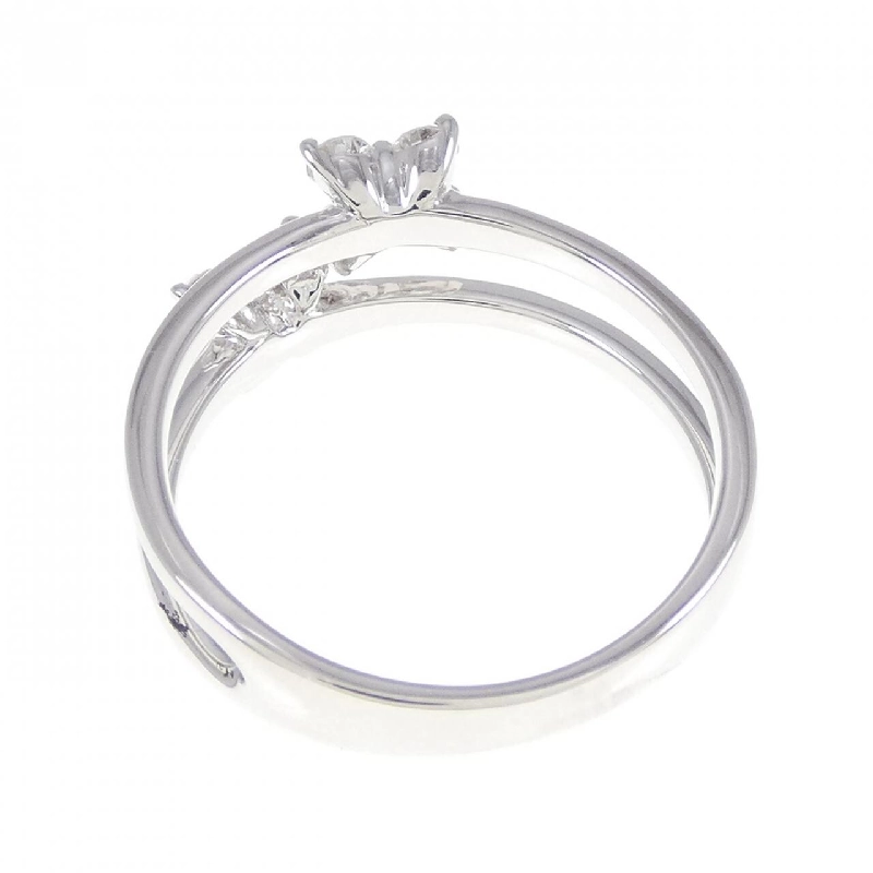 Nhẫn Sapphire Hoa K18WG 0.11CT - Hàng hiệu Chính hãng 855728