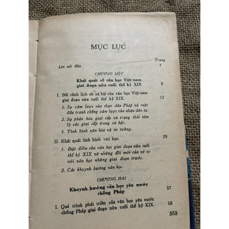 VĂN HỌC VIỆT NAM NỬA ĐẦU THẾ KỶ 19- NGUYỄN LỘC - SÁCH ĐÓNG BÌA XƯA 570283