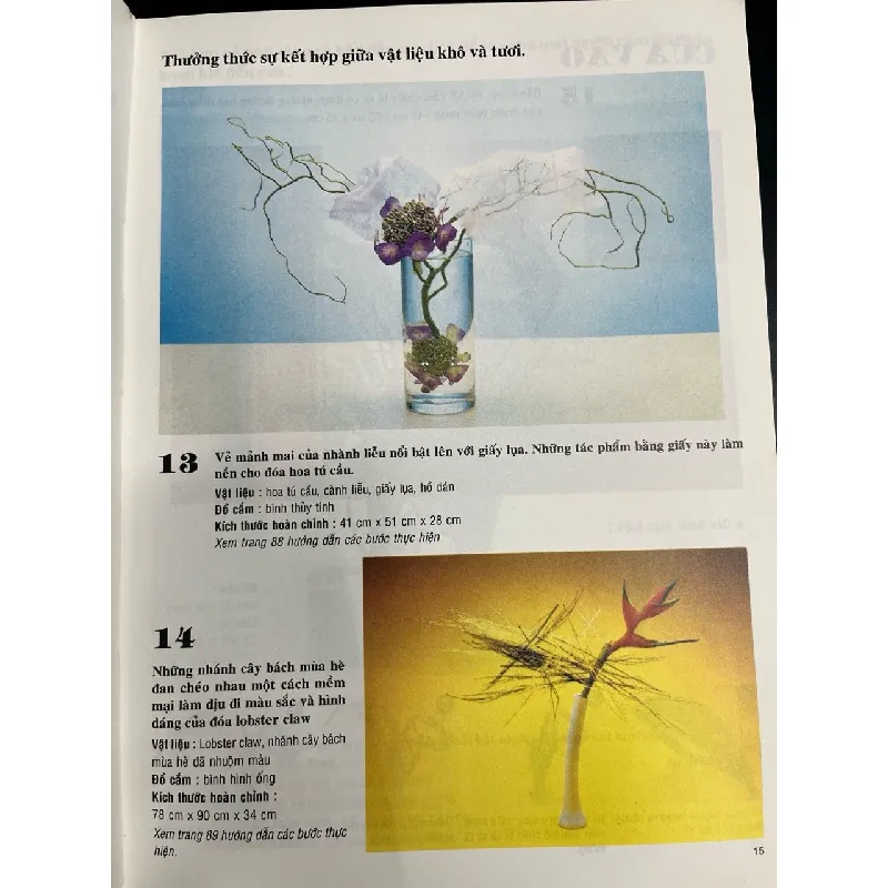 Nghệ thuật cắm hoa Nhật Bản theo phong cách Ikebana - Reiko Takenaka 711779