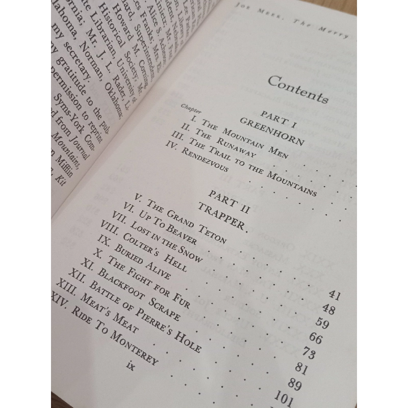 The Merry Mountain Man Joe Meek - Stanley Vestal 597946