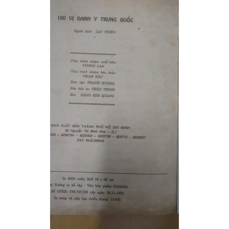 100 VỊ DANH Y TRUNG QUỐC  713236