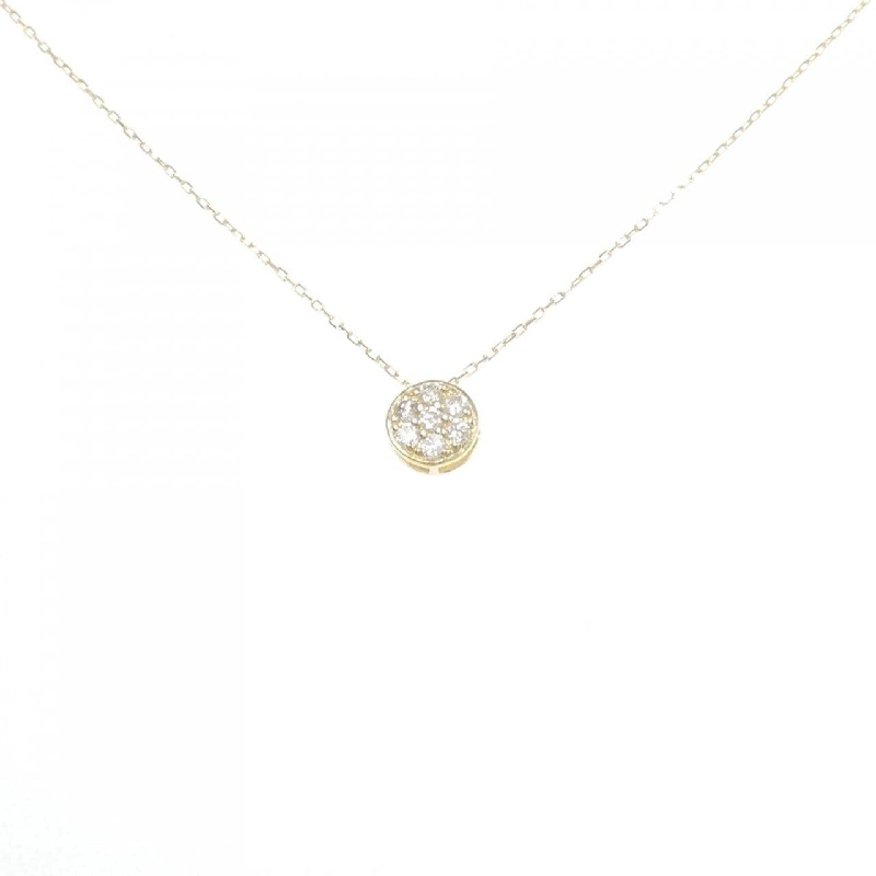 Dây chuyền kim cương K18YG 0.10CT - Hàng hiệu Chính hãng 860171