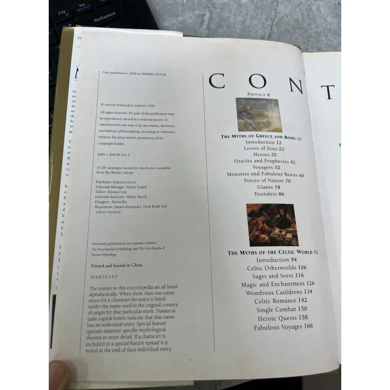 THE ULTIMATE ENCYCLOPEDIA OF MYTHOLOGY - ARTHUR COTTERELL, RACHEL STORM 797417