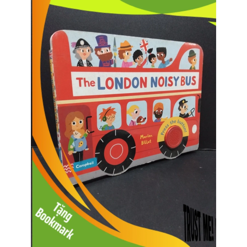 (TẶNG BOOKMARK) The London noisy bus mới 80% ố bẩn nhẹ RBK2809 NGOẠI VĂN 953012