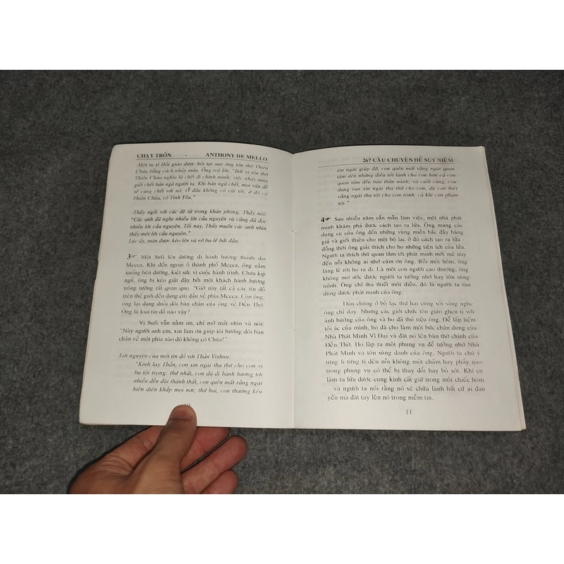CHẠY TRỐN. 267 CÂU CHUYỆN ĐỂ SUY NIỆM 517713