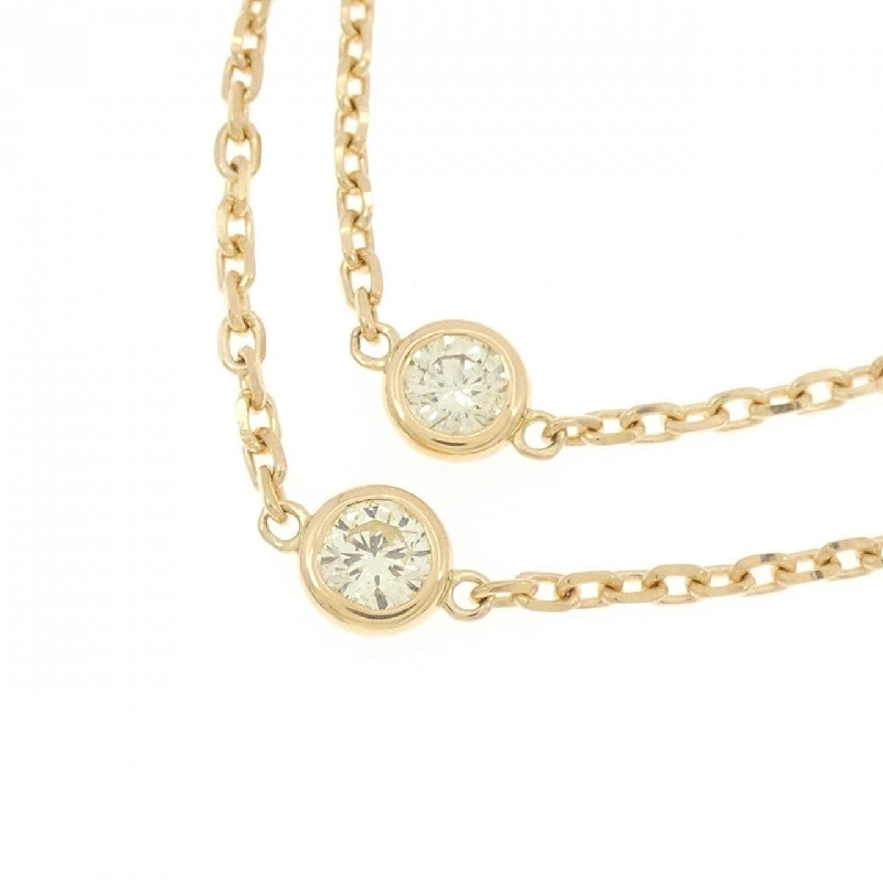 K18YG Dây chuyền kim cương 2.03CT - Hàng hiệu Authentic 846387