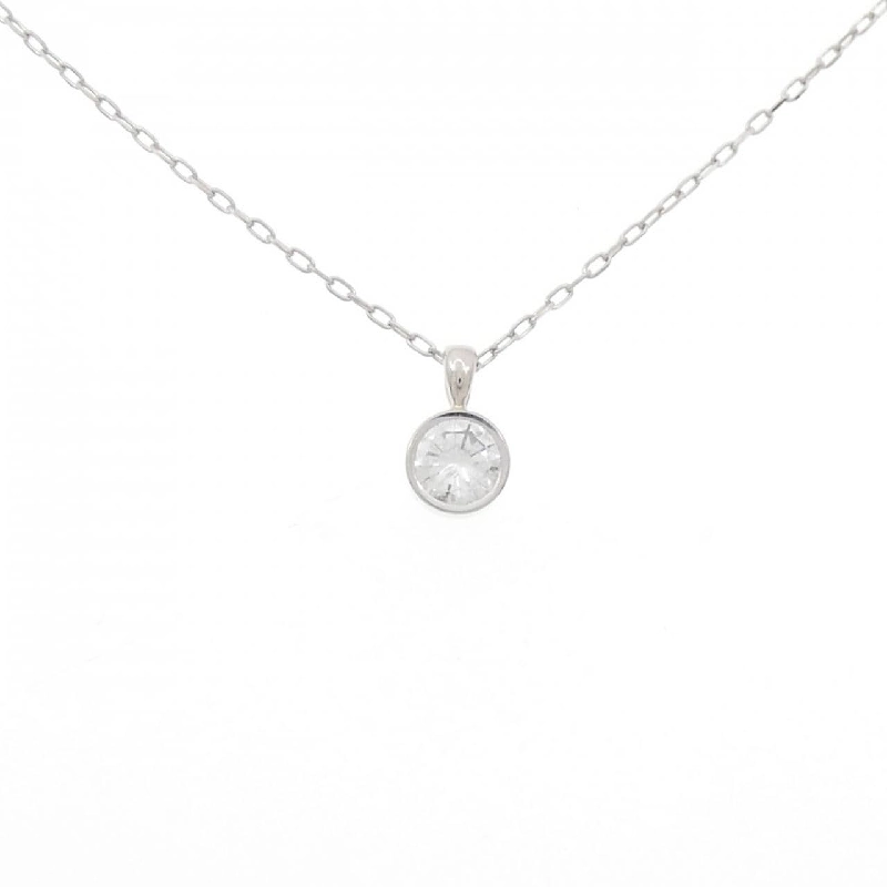 Dây chuyền kim cương Solitaire PT900/PT850 0.338CT - Hàng hiệu Chính hãng 861916