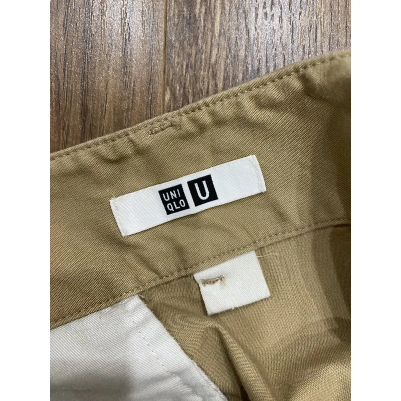 Chân váy thô màu be Uniqlo 792894