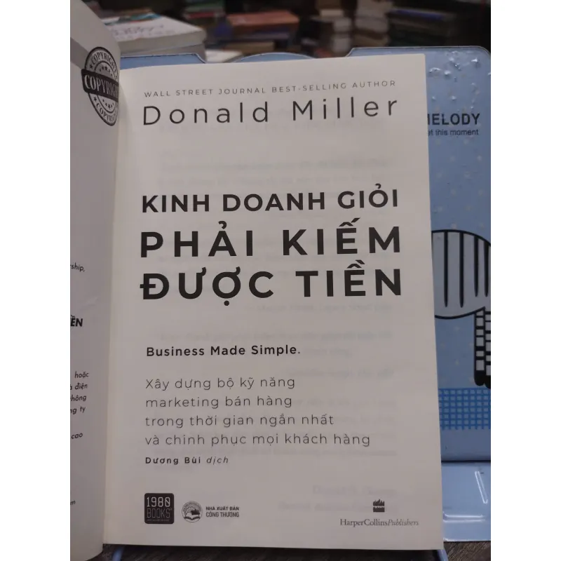 Sách: Kinh doanh giỏi phải kiếm được tiền - Tác giả: Donald Miller 606115