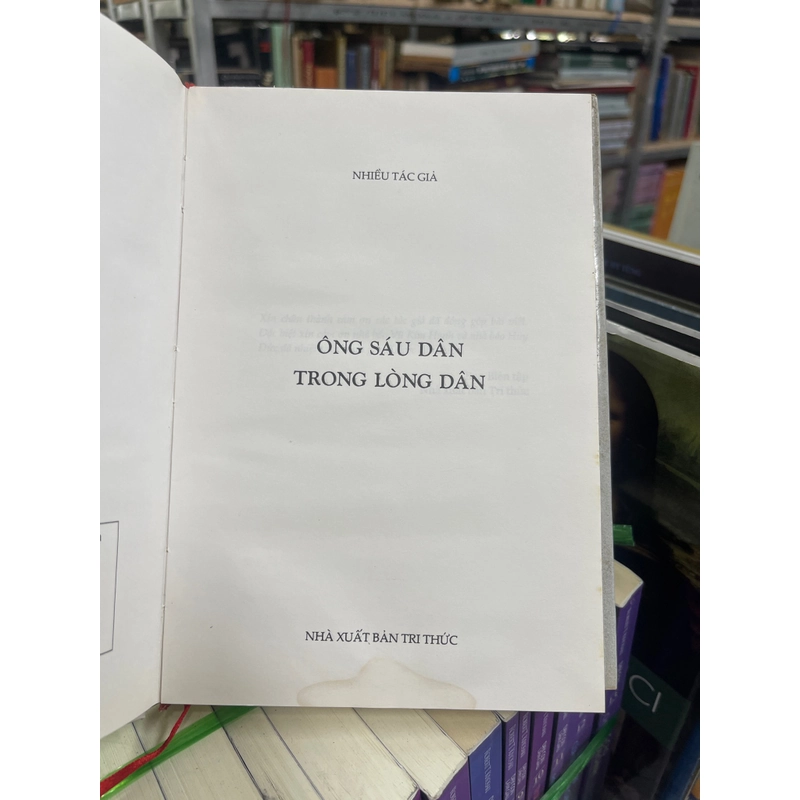 Ông Sáu Dân trong lòng dân 472480