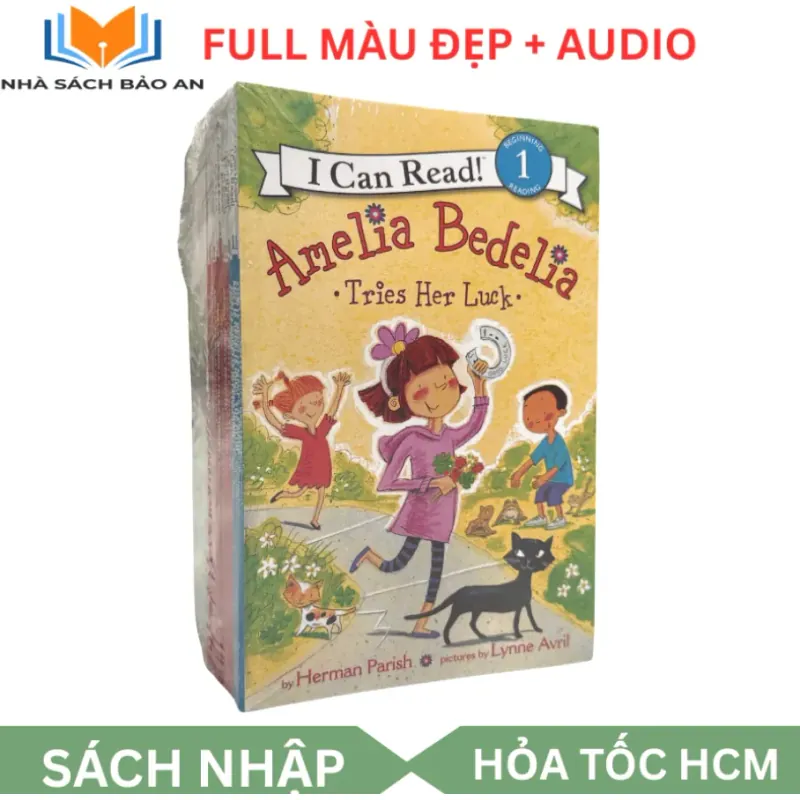 Sách - I CAN READ AMELIA BEDELIA 28 cuốn kèm file nghe, dòng i can read level 2 rất hiếm 959920