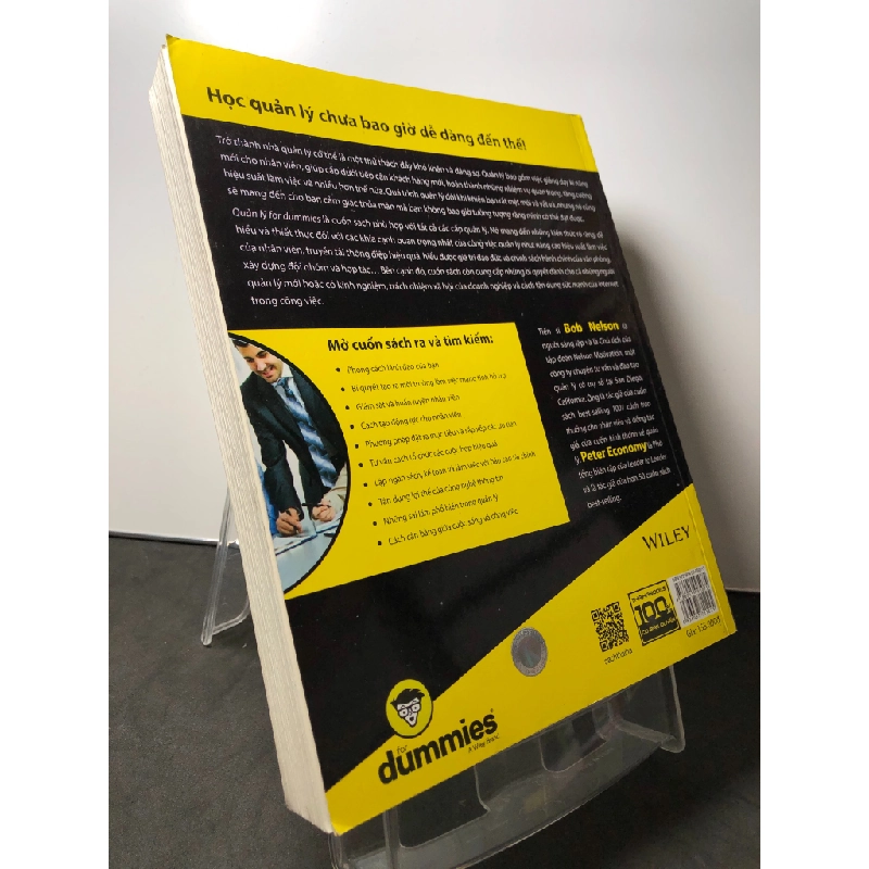 Quản lý for dummies 2018 mới 85% bẩn nhẹ TS.Bob Nelson và Peter Economy HPB2208 QUẢN TRỊ 458477