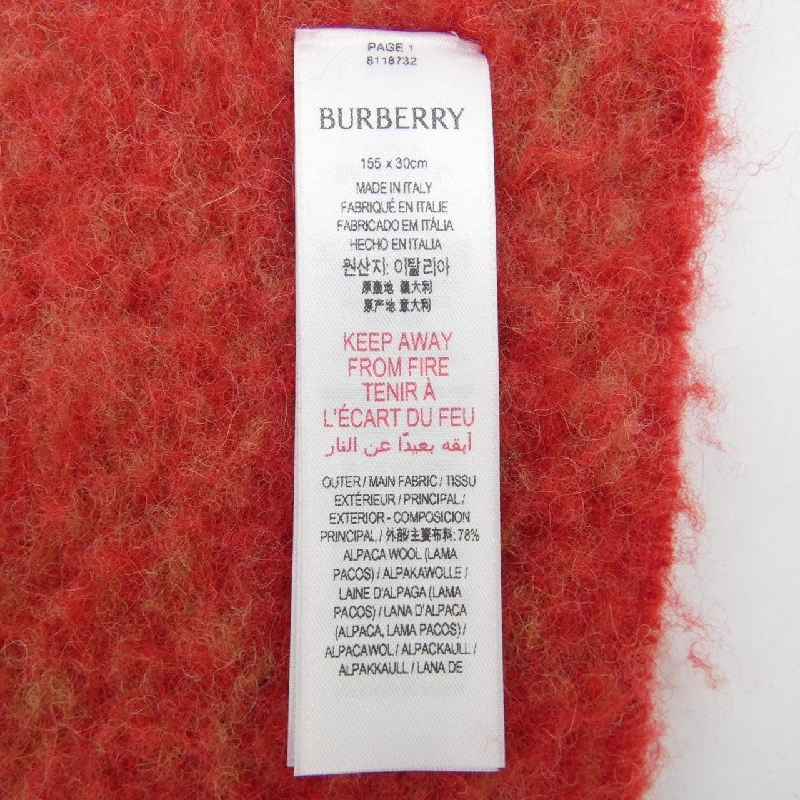 Khăn quàng cổ BURBERRY 81187321 - Hàng hiệu Chính hãng 832940
