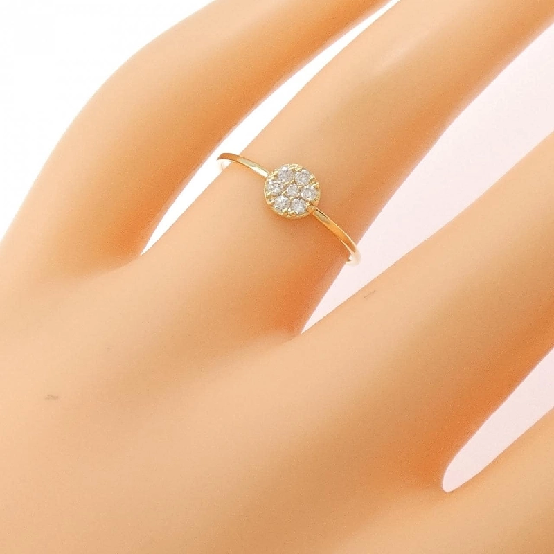 Nhẫn kim cương K18YG 0.10CT - Hàng hiệu Authentic 851580