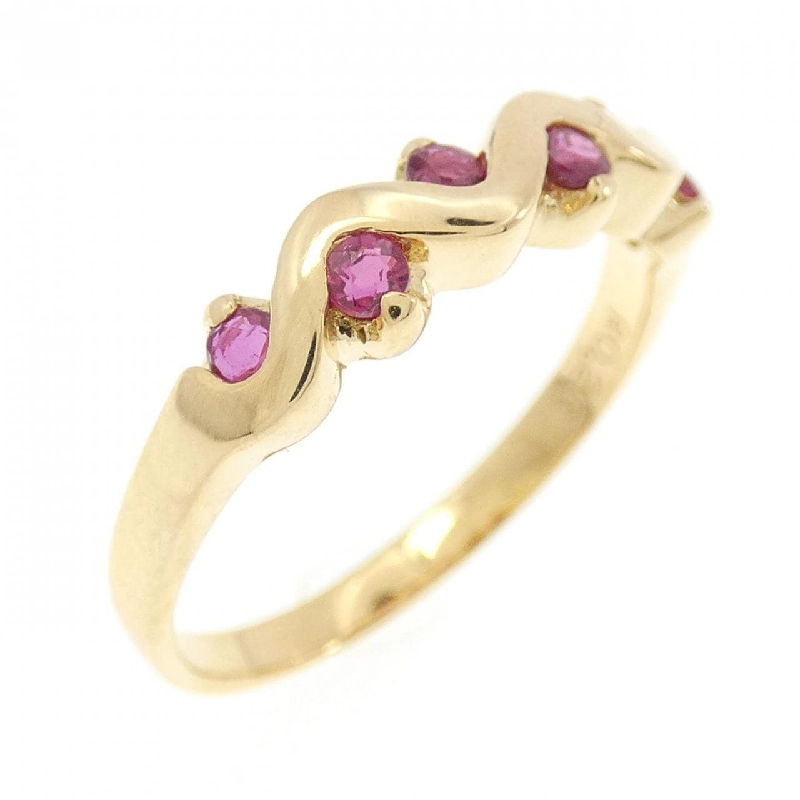 Nhẫn ruby K18YG 0.26CT 672119