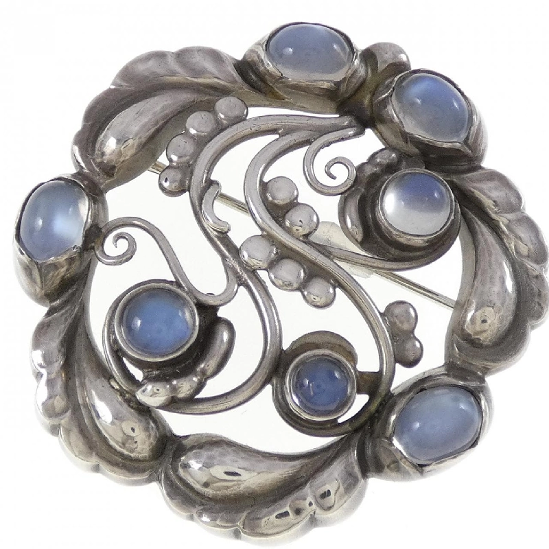 Brooch Hoa Nở Ánh Trăng George Jensen - Hàng hiệu Chính Hãng 845412