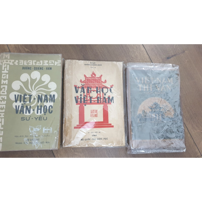 Việt Nam Thi Văn Dương Quảng Hàm bộ 3 hiếm có (Trung tâm Học Liệu Xuất Bản 1960-1961 494772