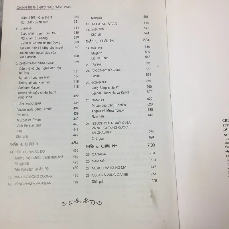 CHÍNH TRỊ THẾ GIỚI SAU NĂM 1945 501832
